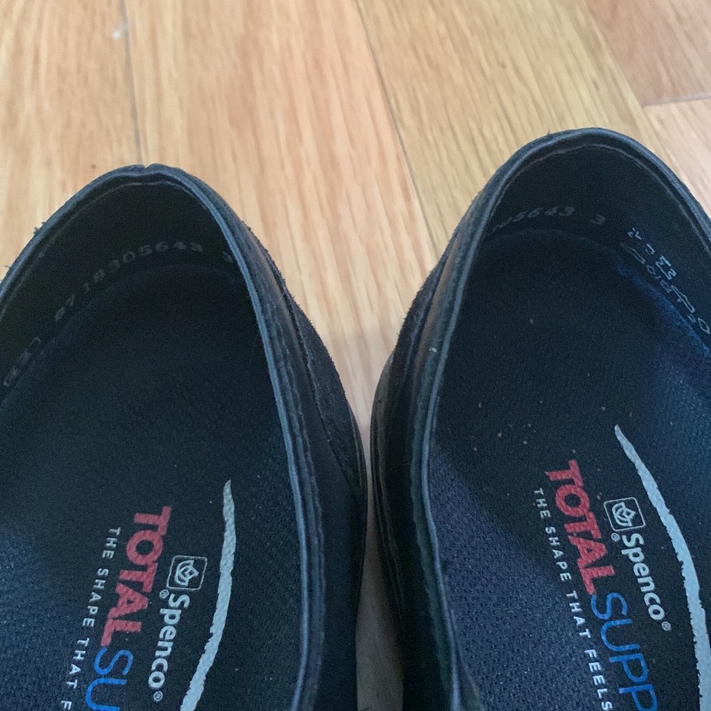 Rieker Mens Black Leather Shoes size 44 US Size 11 Like New Condition Sl… - Picture 7 of 16